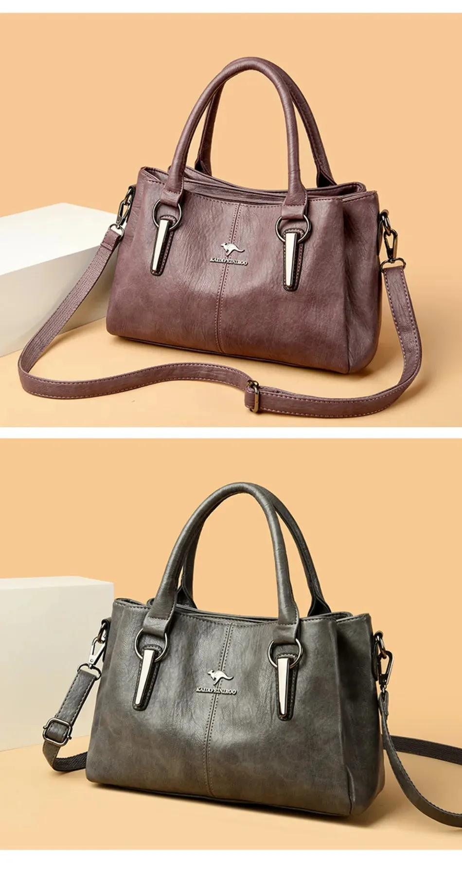 High-quality Soft Leather Luxury Handbags Women Bags Designer High-capacity Ladies Crossbody Hand Bags for Women 2024 Sac A Main