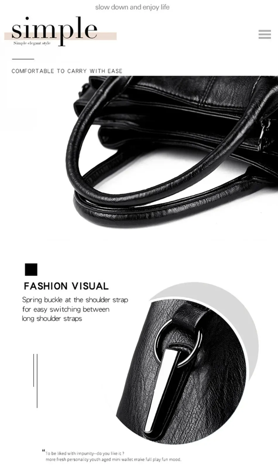 High-quality Soft Leather Luxury Handbags Women Bags Designer High-capacity Ladies Crossbody Hand Bags for Women 2024 Sac A Main