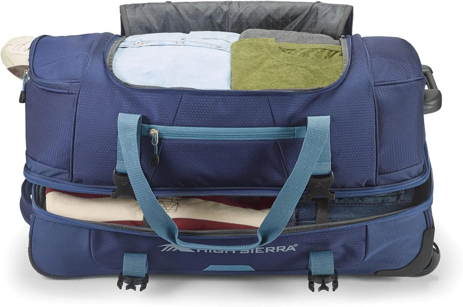High Sierra Travel Bag, Navy/Graphite Blue, 22”