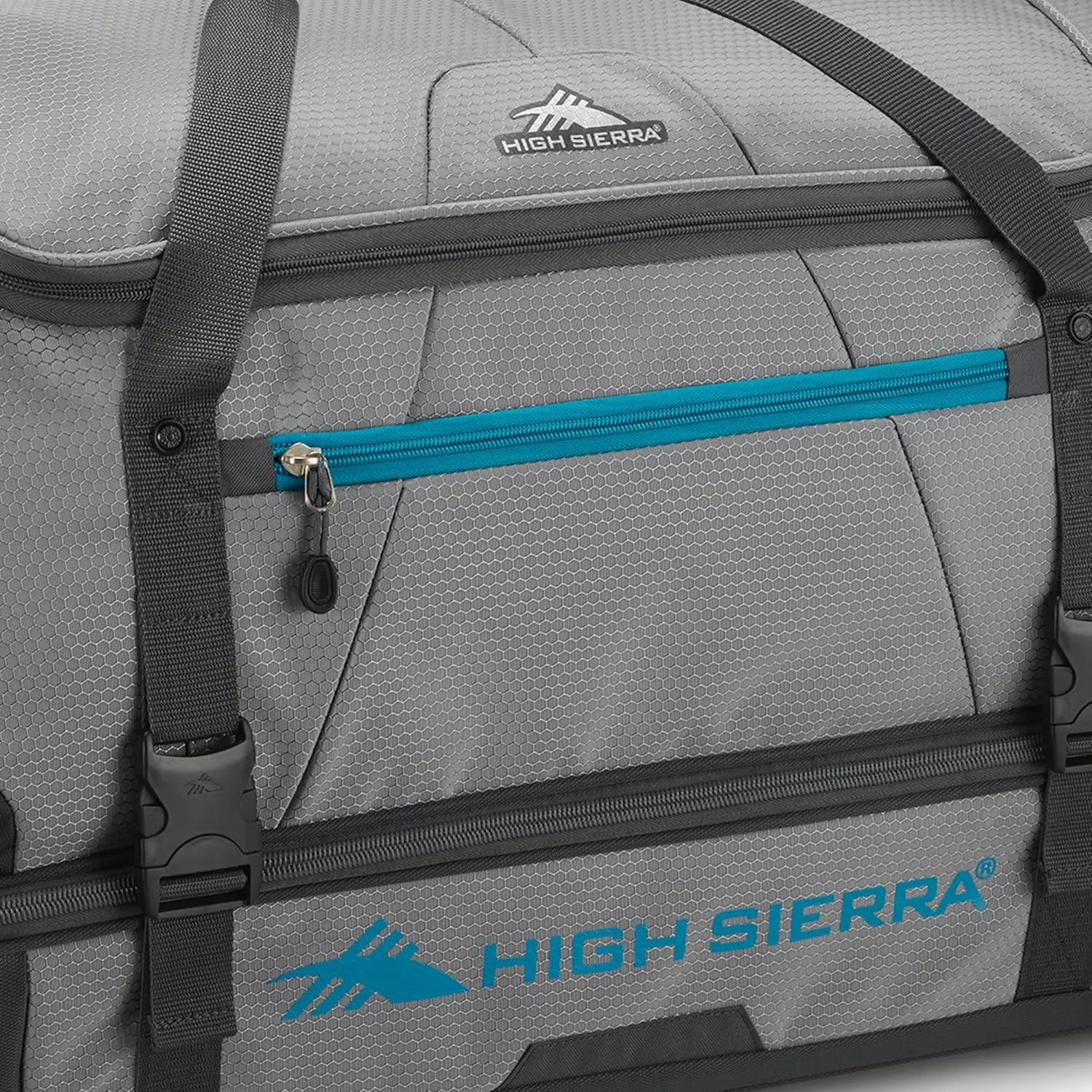 High Sierra Travel Bag, Steel Grey/Mercury, 34”