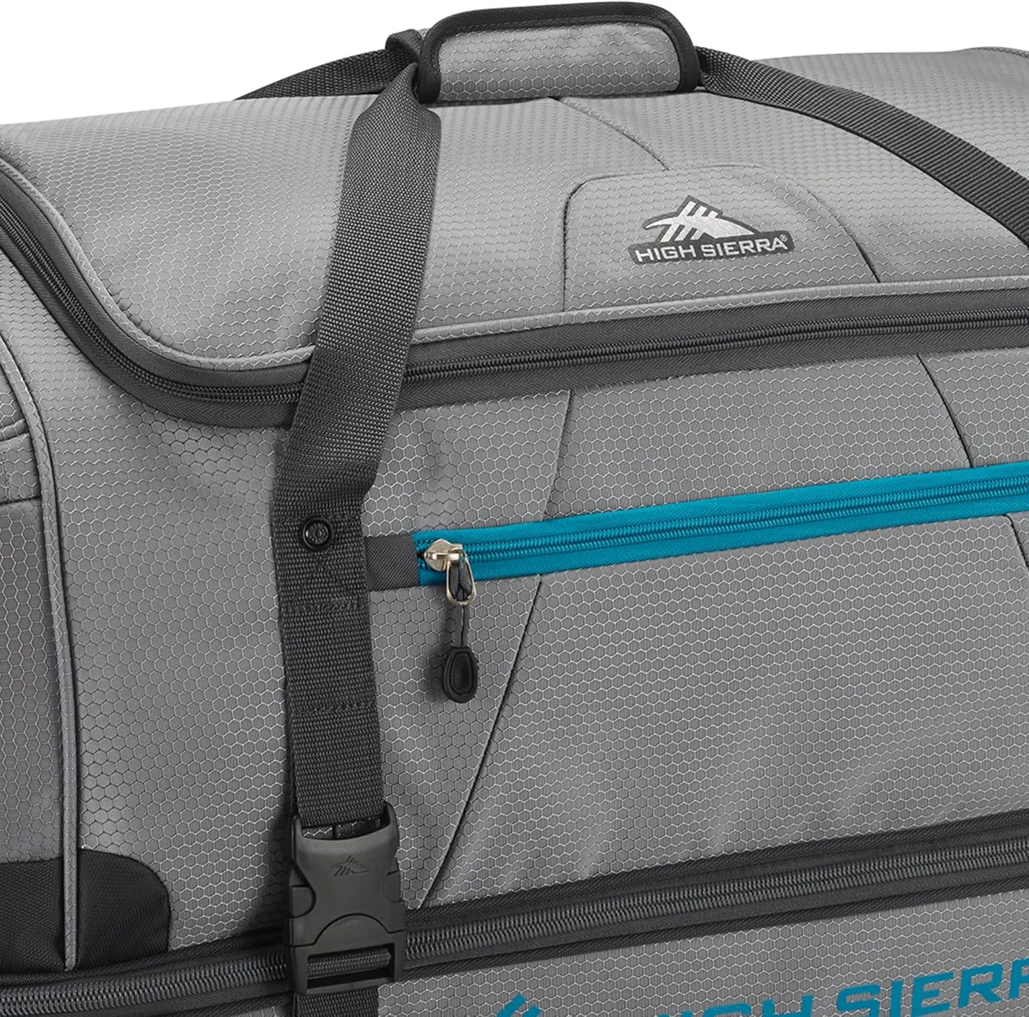 High Sierra Travel Bag, Steel Grey/Mercury, 34”