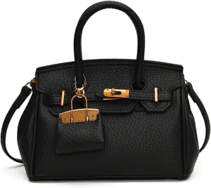 Highend bags women's retro lock purses fashionable temperament shoulder crossbody handbags