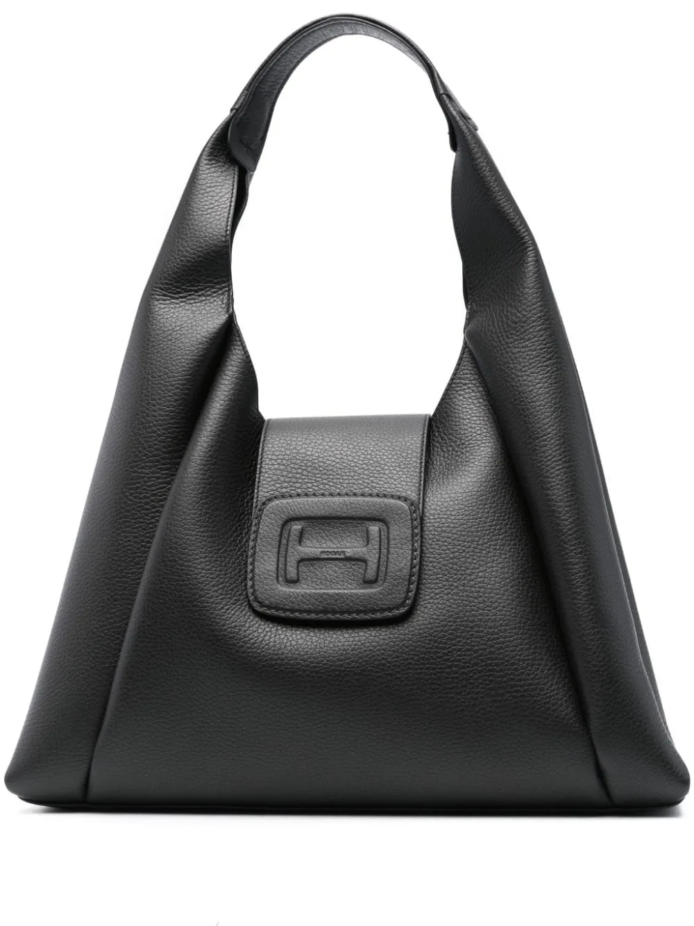 Hogan Pre H Bag Hobo Medium Leather Shoulder Bag