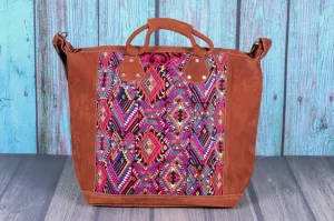 Huipil Overnighter Tote Bag Crossbody