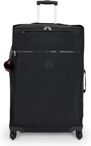 Kipling Women's Darcey Large 29-Inch Softside Checked Rolling Luggage, 360 Degree Spinning Wheels