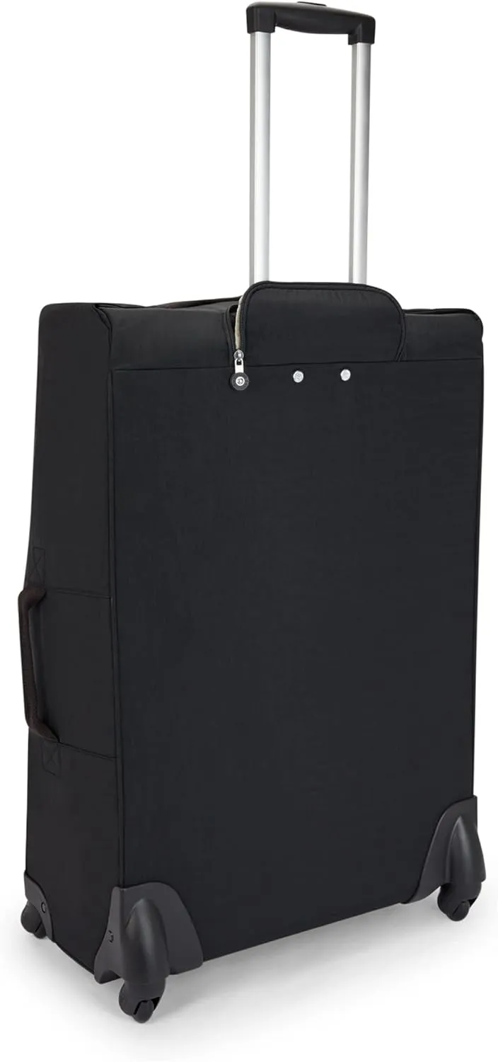 Kipling Women's Darcey Large 29-Inch Softside Checked Rolling Luggage, 360 Degree Spinning Wheels