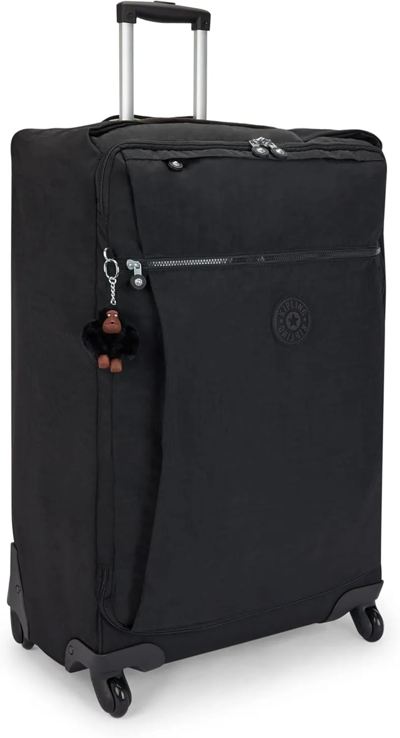 Kipling Women's Darcey Large 29-Inch Softside Checked Rolling Luggage, 360 Degree Spinning Wheels