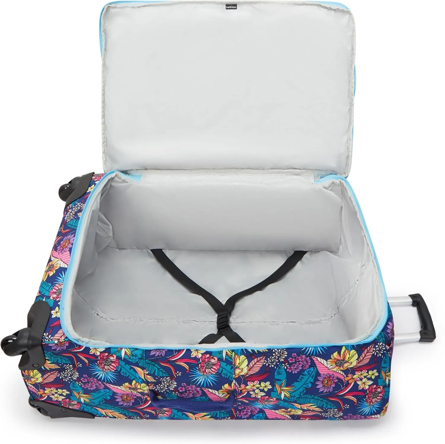 Kipling Women's Darcey Large 29-Inch Softside Checked Rolling Luggage, 360 Degree Spinning Wheels