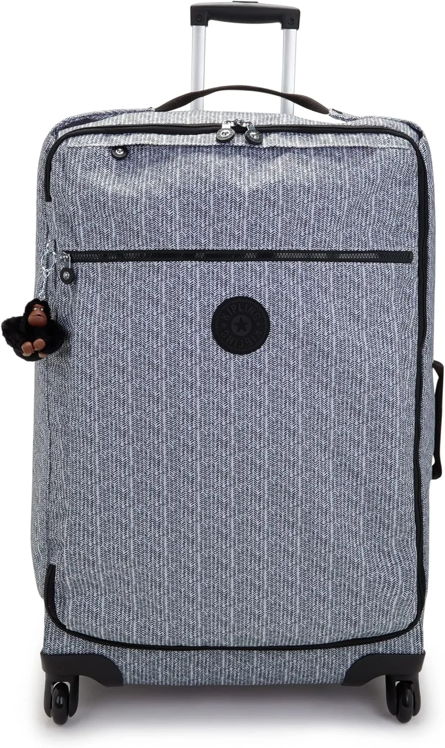 Kipling Women’s Darcey Small 22-Inch Softside Carry-On Rolling Luggage, Nylon, 360 Degree Spinning Wheels