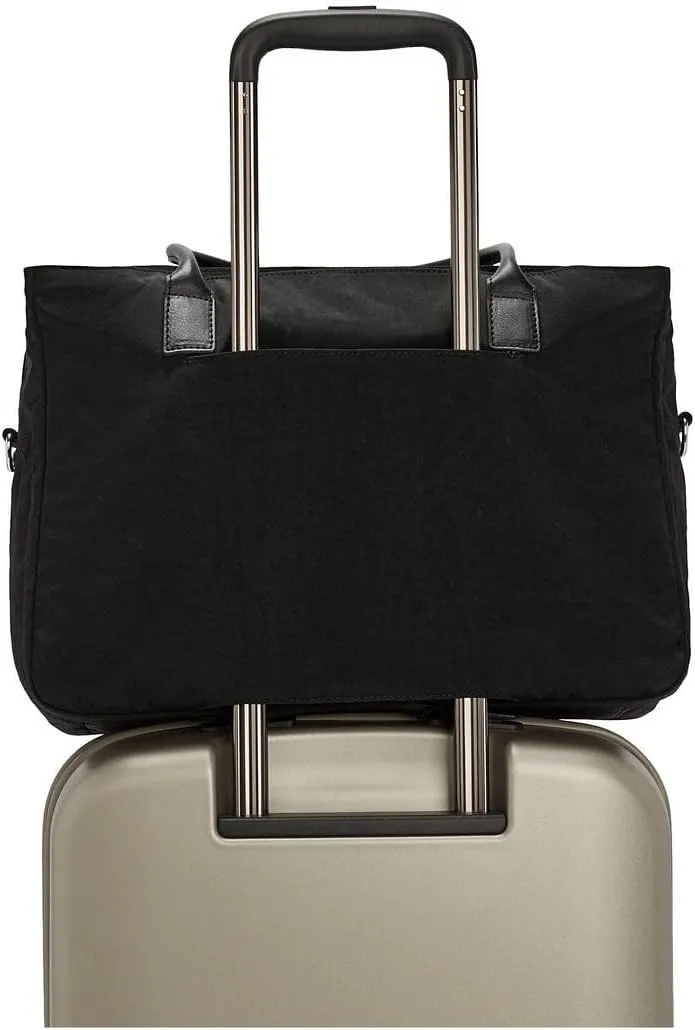 Kipling Women's Superworker Laptop, Lightweight Commuter, Nylon Tote Bag