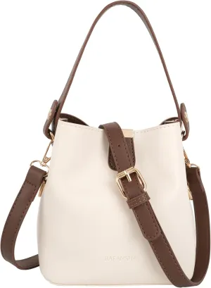 LABANCA Women Retro Alligator Bucket Bags Crocodile Pattern Designer Shoulder Bag Ladies PU Purse Crossbody Wallet Bag