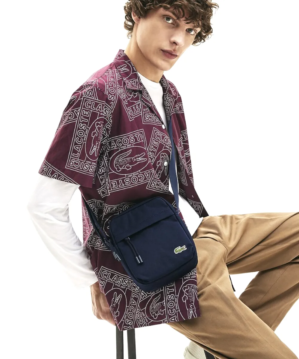 Lacoste Neocroc Vertical Camera Bag (Marine)