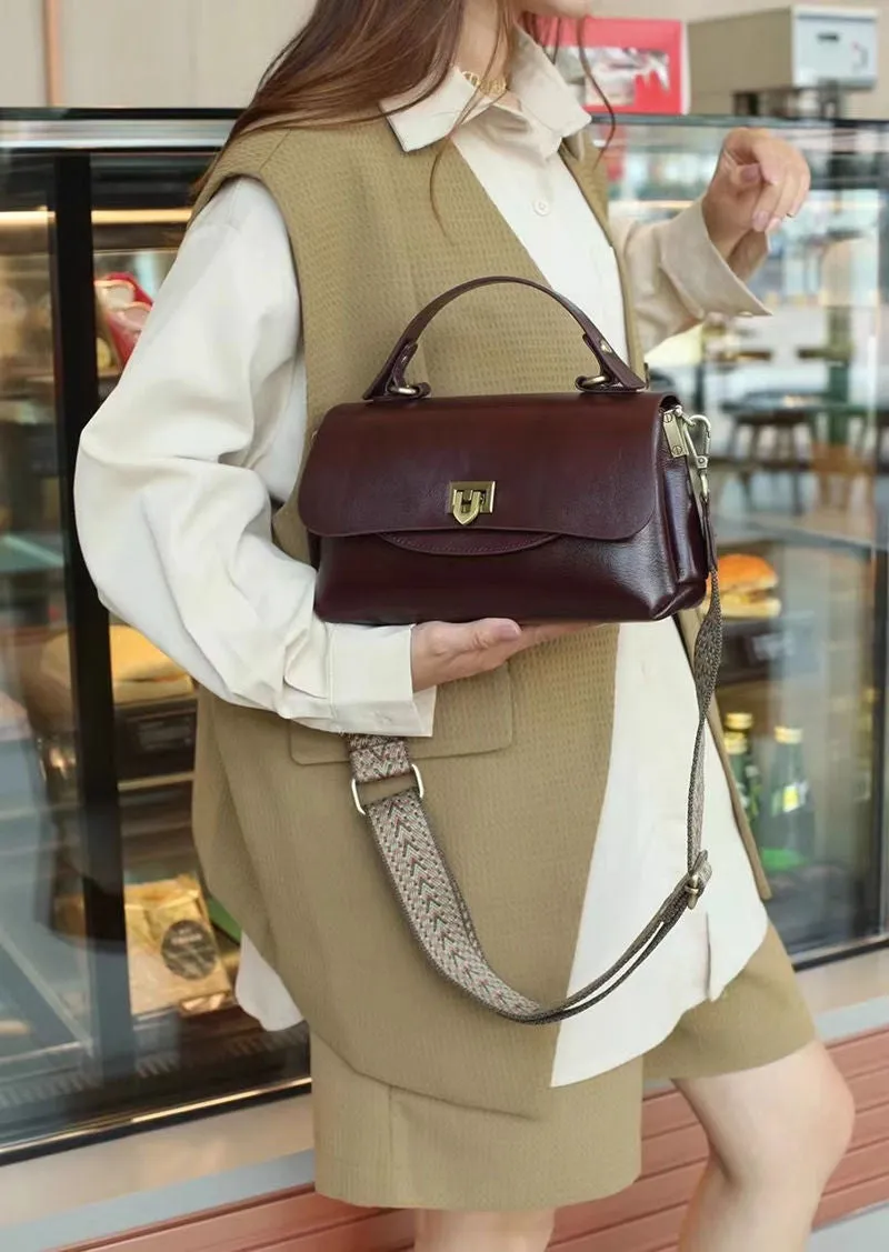 Ladies' handbag retro temperament OL commuting women's bag broadband fashion multi bag single shoulder crossbody bag trend
