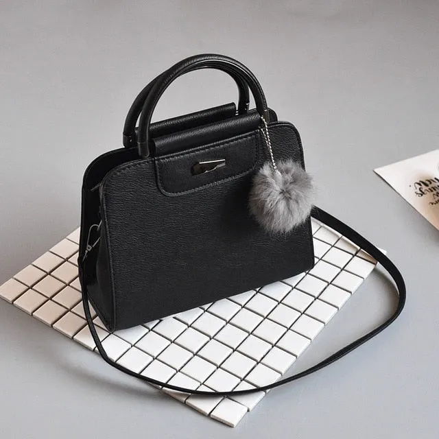 LAN VR-enabled Quality Bags Women For Fashion Extensive catalog bag handbag Bag New Bags Shoulder Crossbody LOU Leather Rivet High 2019 Casual Ladies women