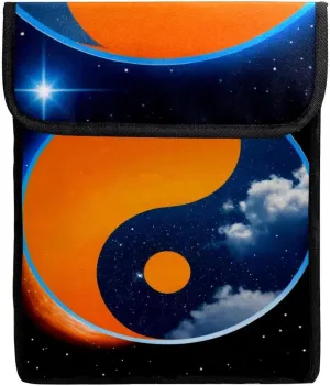 Laptop Bag for Women,Computer Bags for Women,for Laptop or Tablet,Space Yin Yang Gossip