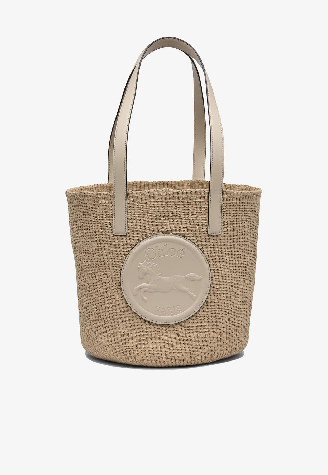 Large Horse Medal Basket Bag