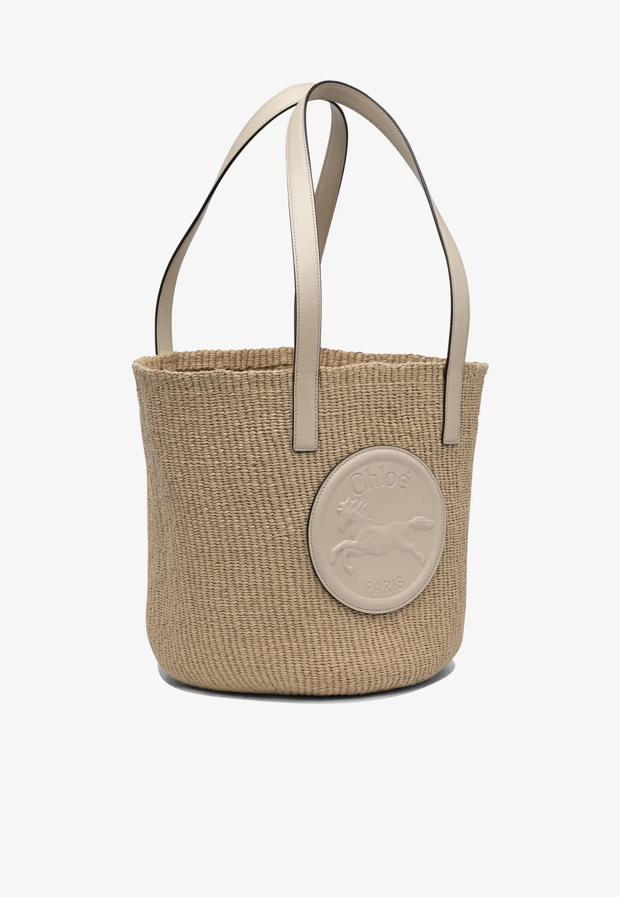 Large Horse Medal Basket Bag