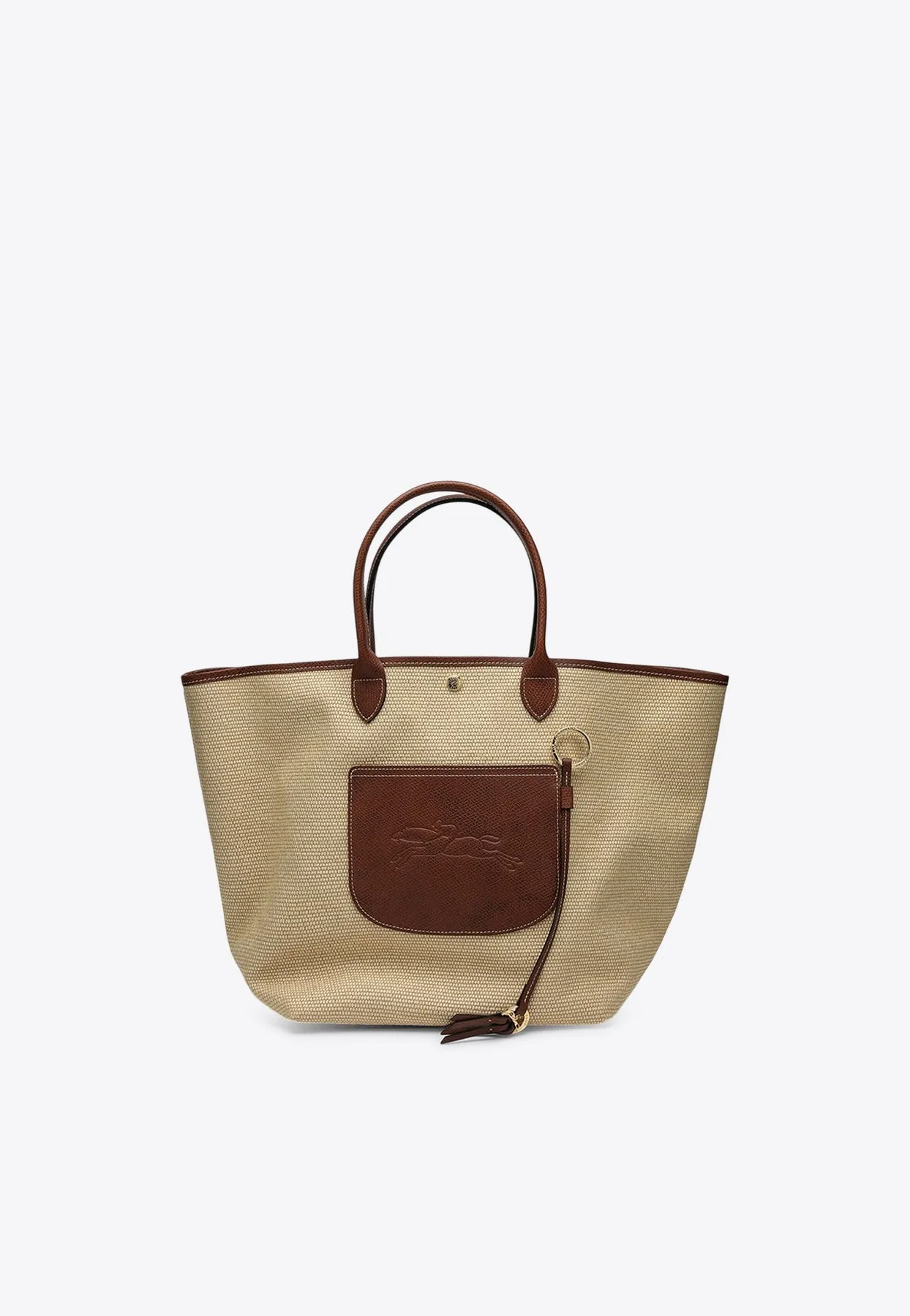 Large Le Pliage Basket Tote Bag