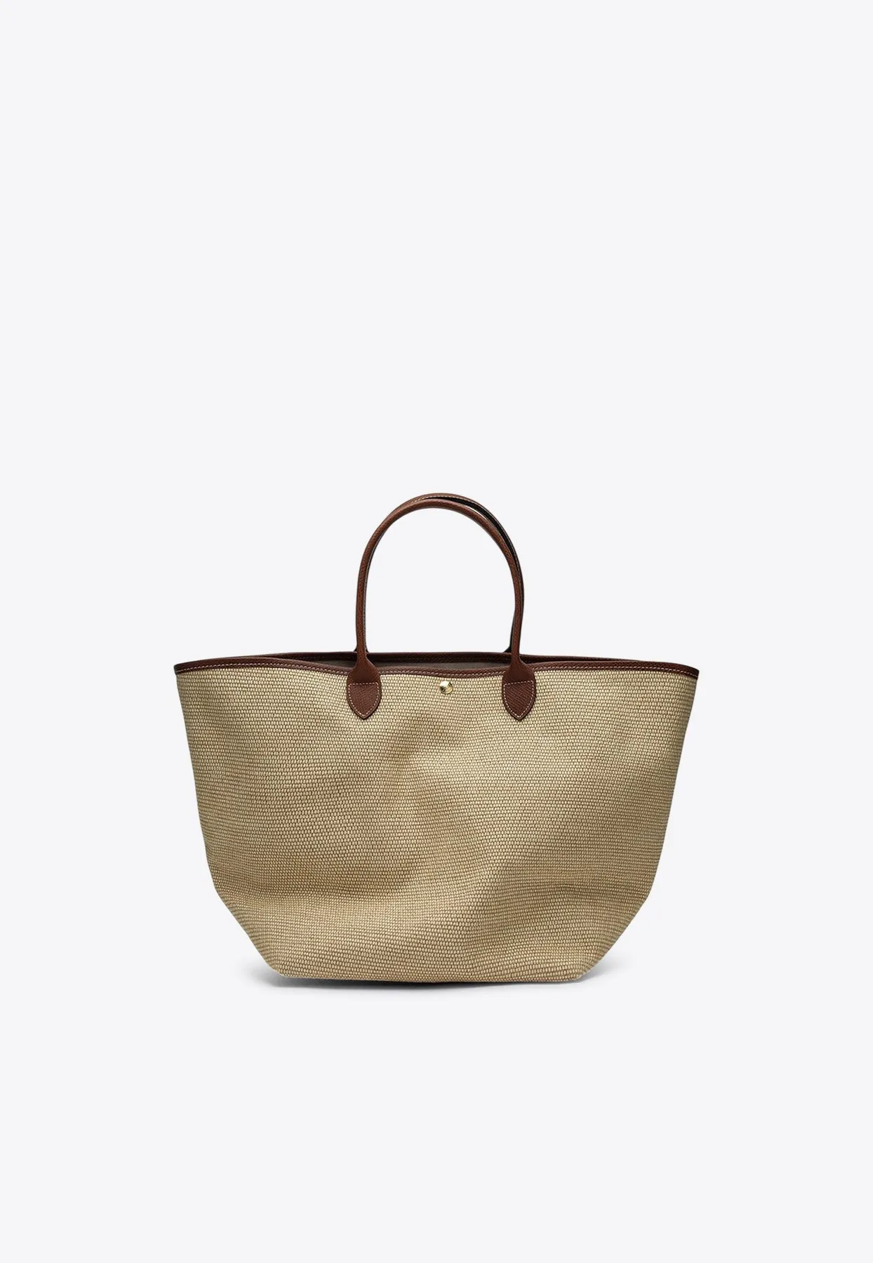 Large Le Pliage Basket Tote Bag