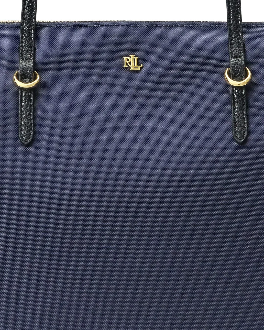 Lauren by Ralph Lauren Navy Keaton Large Tote Bag