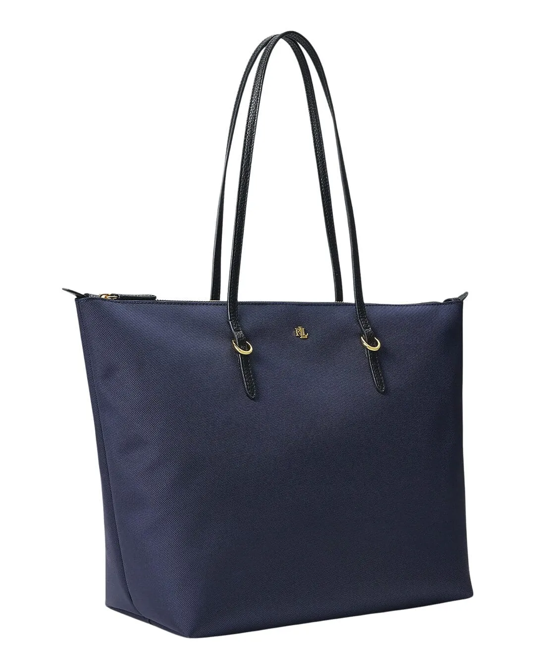 Lauren by Ralph Lauren Navy Keaton Large Tote Bag