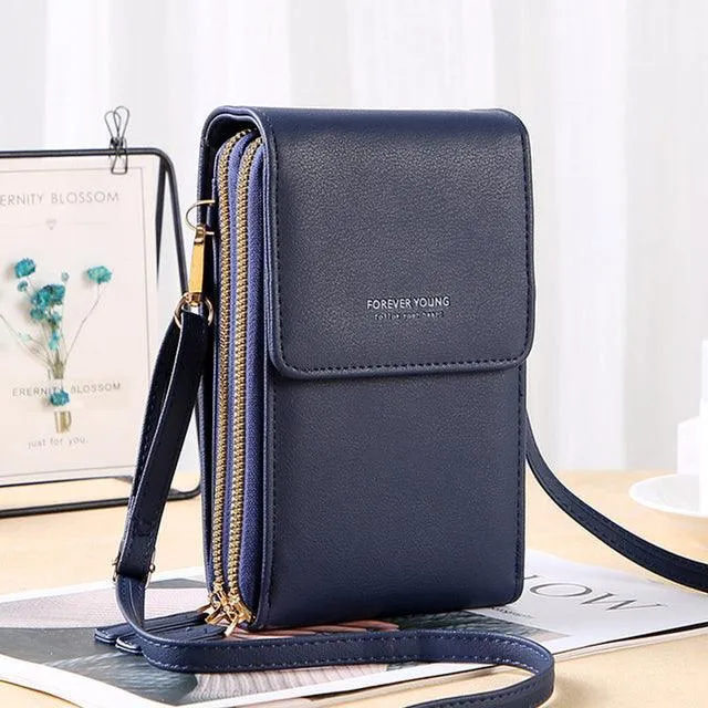 Leather Crossbody Shoulder Bag