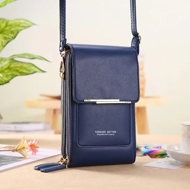 Leather Crossbody Shoulder Bag