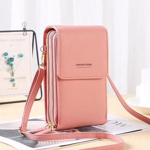 Leather Crossbody Shoulder Bag