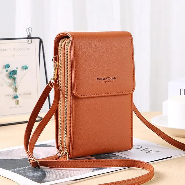 Leather Crossbody Shoulder Bag