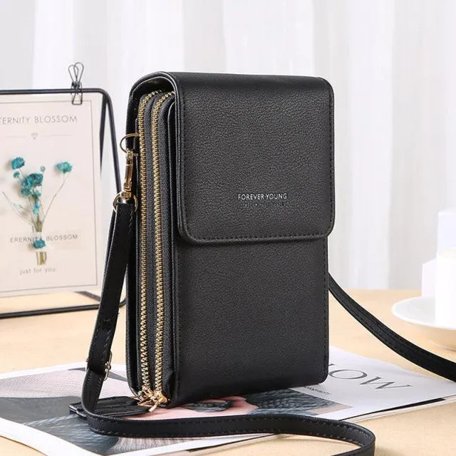 Leather Crossbody Shoulder Bag