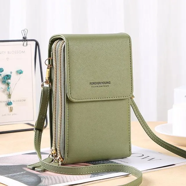 Leather Crossbody Shoulder Bag
