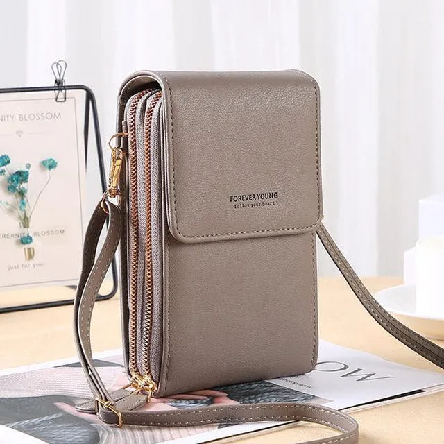 Leather Crossbody Shoulder Bag