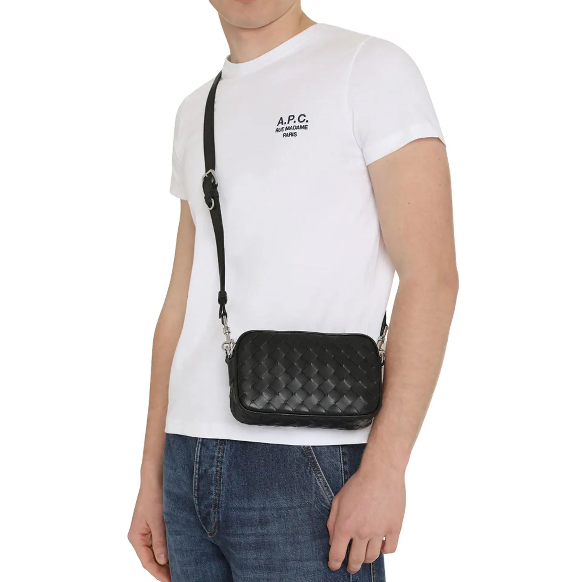 Leather Mini Camera Bag
