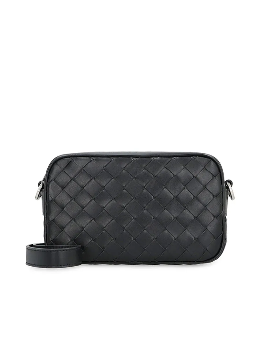 Leather Mini Camera Bag