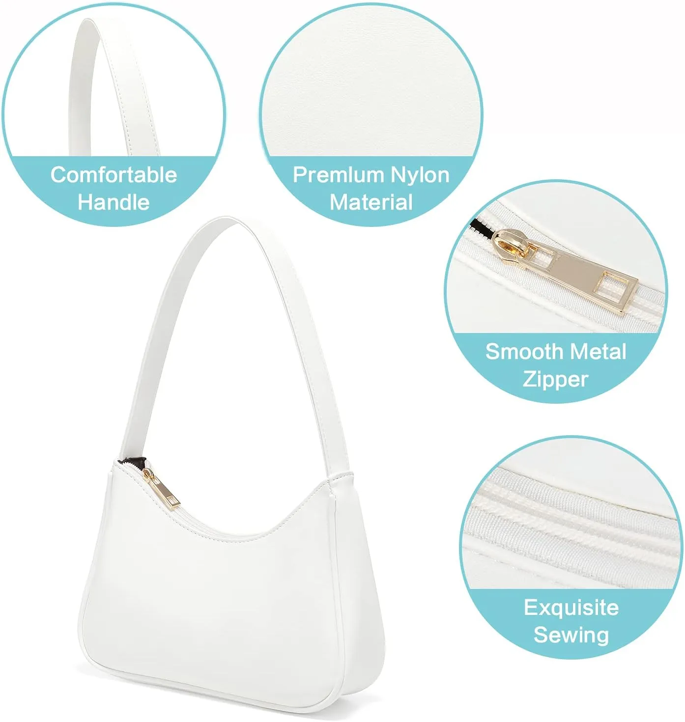 Loiral Small Purse for Women, Retro Classic Tote HandBag Shoulder Bags Clutch Purse