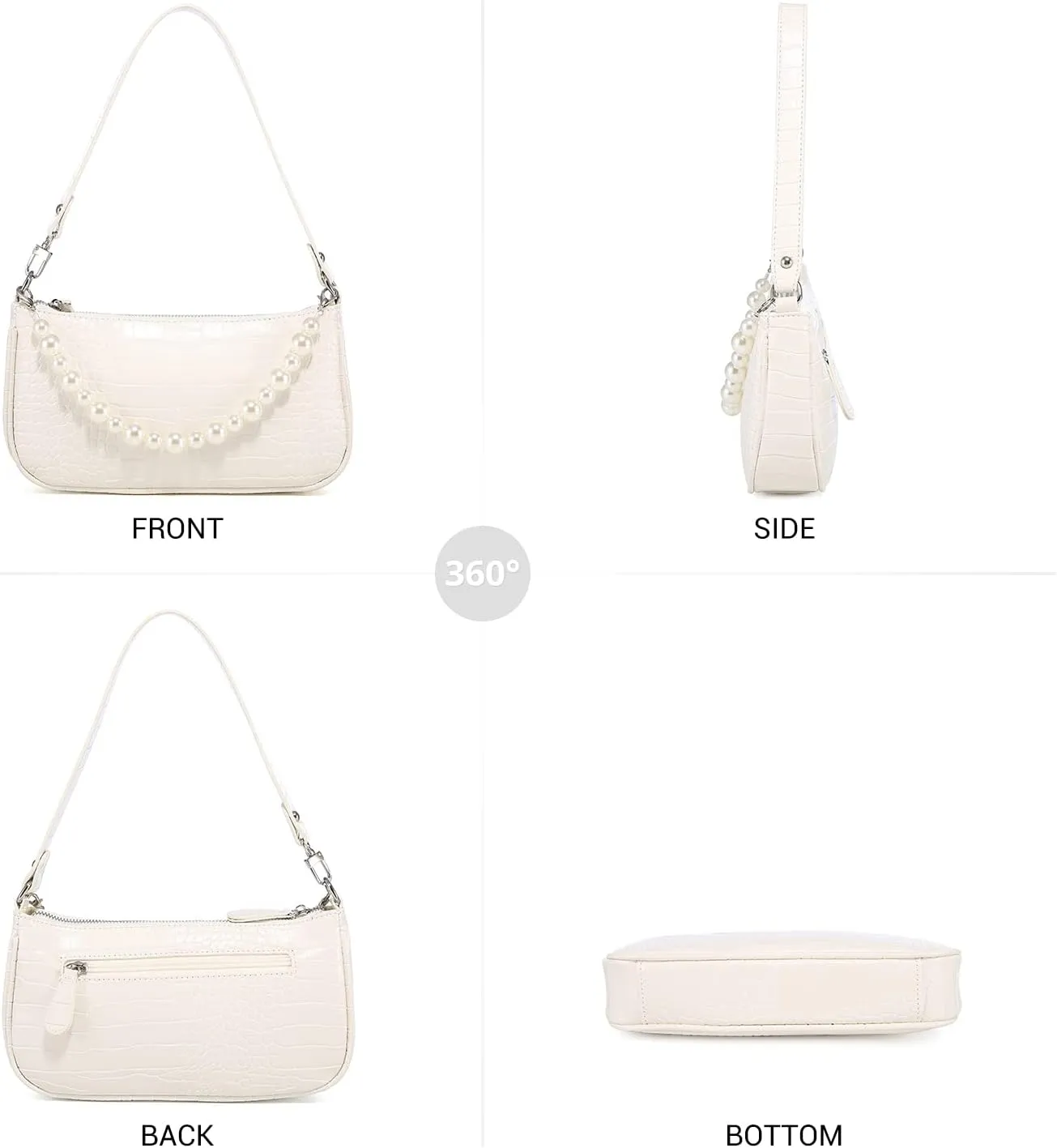 Loiral Small Purse for Women, Retro Classic Tote HandBag Shoulder Bags Clutch Purse