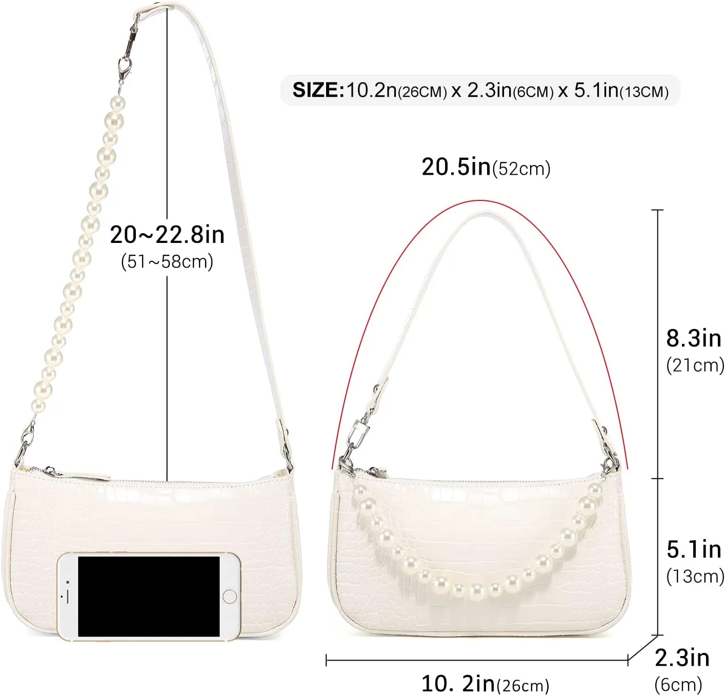 Loiral Small Purse for Women, Retro Classic Tote HandBag Shoulder Bags Clutch Purse