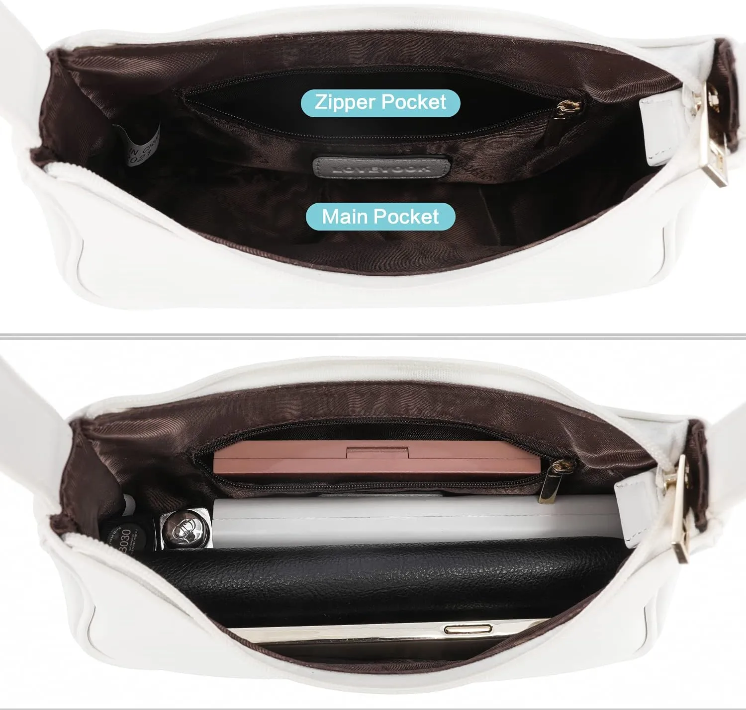 Loiral Small Purse for Women, Retro Classic Tote HandBag Shoulder Bags Clutch Purse