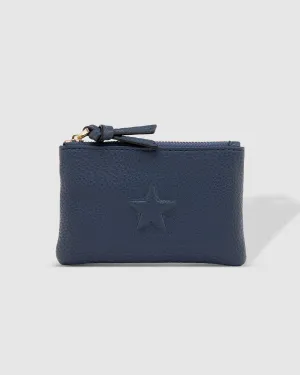 LOUENHIDE Star Purse - Steel Blue