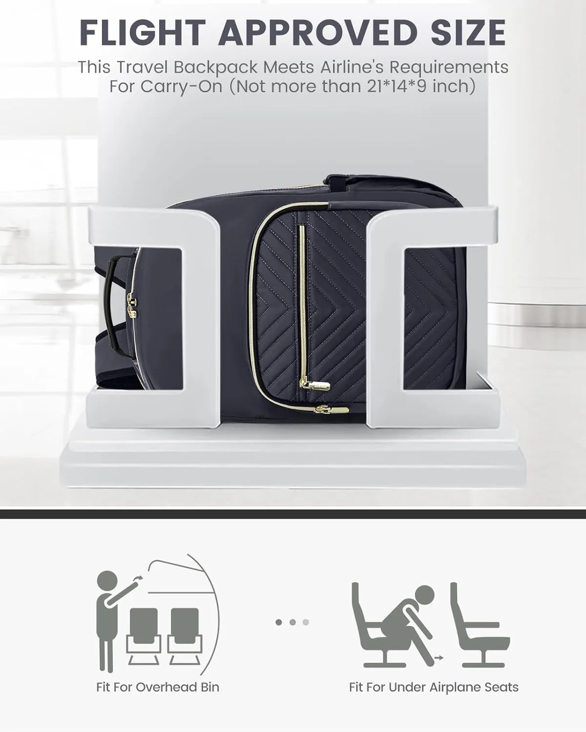 LOVEVOOK Laptop Backpack for Women, 17 Inch Large Capacity Travel Computer Work Bags, Business Nurse Backpack Purse for Womens, Backpacks, Dark Grey