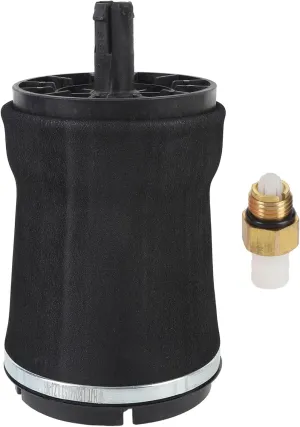 LR044853 included, Rear Air Suspension Spring Bag Vibration Absorbing Improve Ride Comfort for Discovery 5 L462 with LR052171, Compatible with L405 2012-2024, Made of Metal   ABS