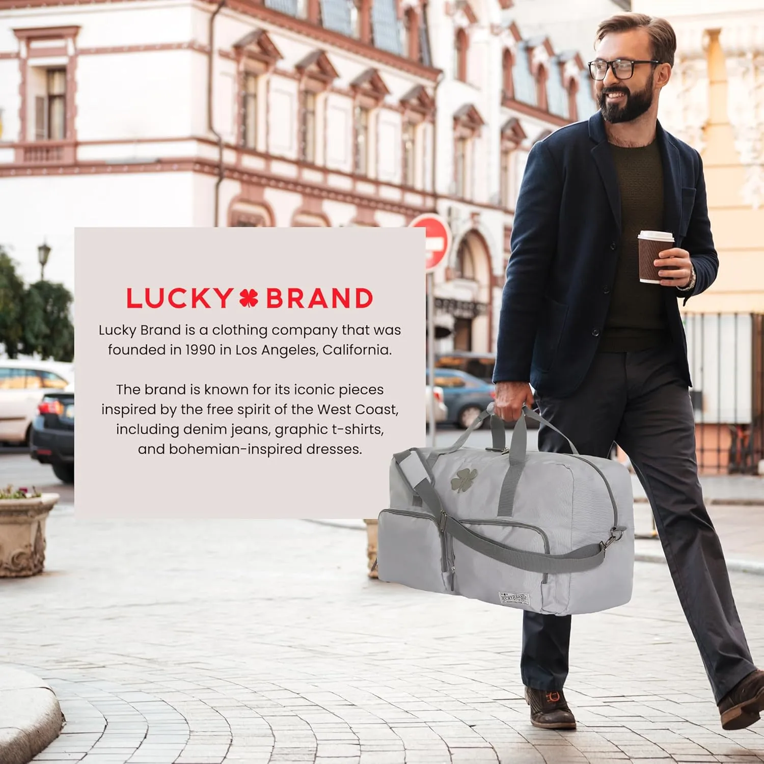 Lucky Travel Duffel Bags 115L, Gym Bag, Travel Bag & Large Duffle Bag for Men, Foldable Overnight Weekender Bags for Women & Men with Adjustable Shoulder Strap,