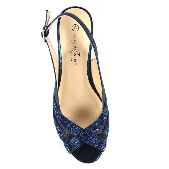 Lunar Emmerline Navy Wedge