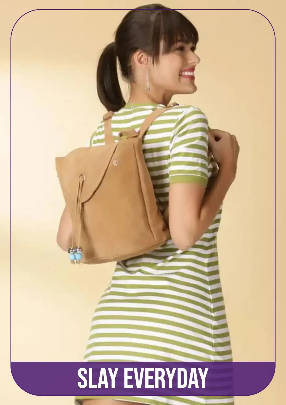 Luxe Suede Mini Backpack