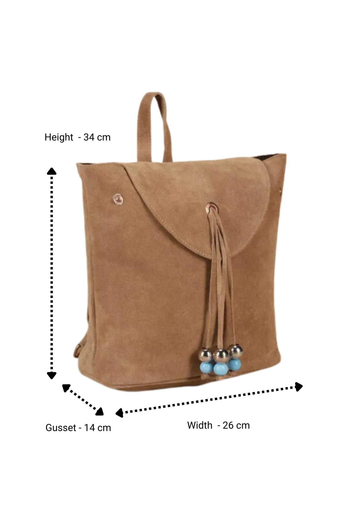 Luxe Suede Mini Backpack
