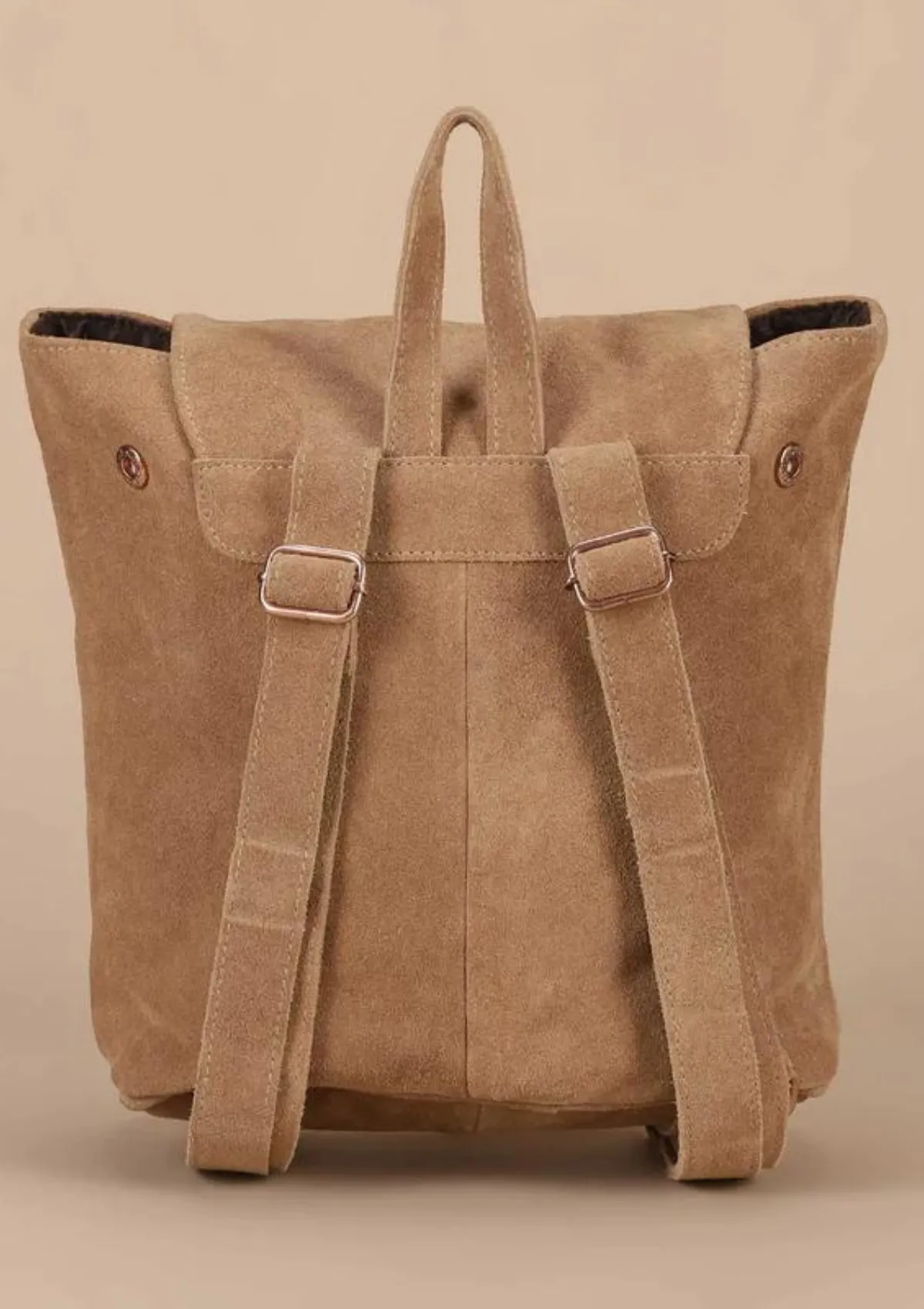 Luxe Suede Mini Backpack