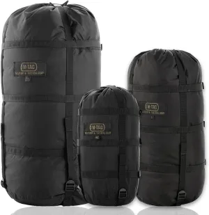 M-Tac Compression Stuff Sack for Sleeping Bag Military Water Resistant Compression Bag Lightweight Nylon Compression Sack for Travel, Camping, Hiking, Outdoor