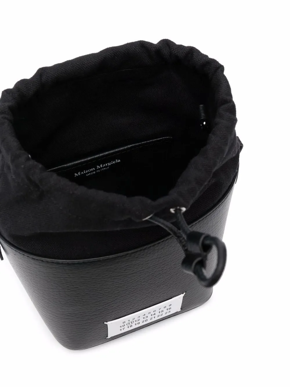 Maison Margiela 5 Ac Small Leather Bucket Bag