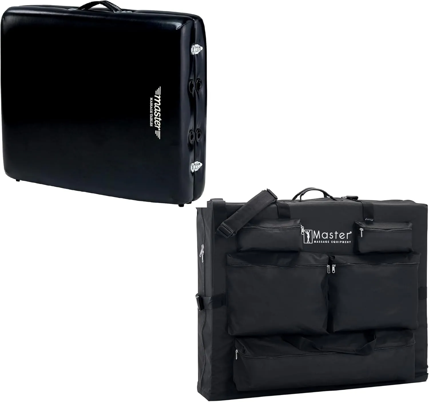 Master Massage Universal Size Wheeled Massage Table Carry Case with Wheels - Carrying Bag for Foldable Massage Bed with Castors-Fits 27” to 32” Width Folding Massage Tables - Black.