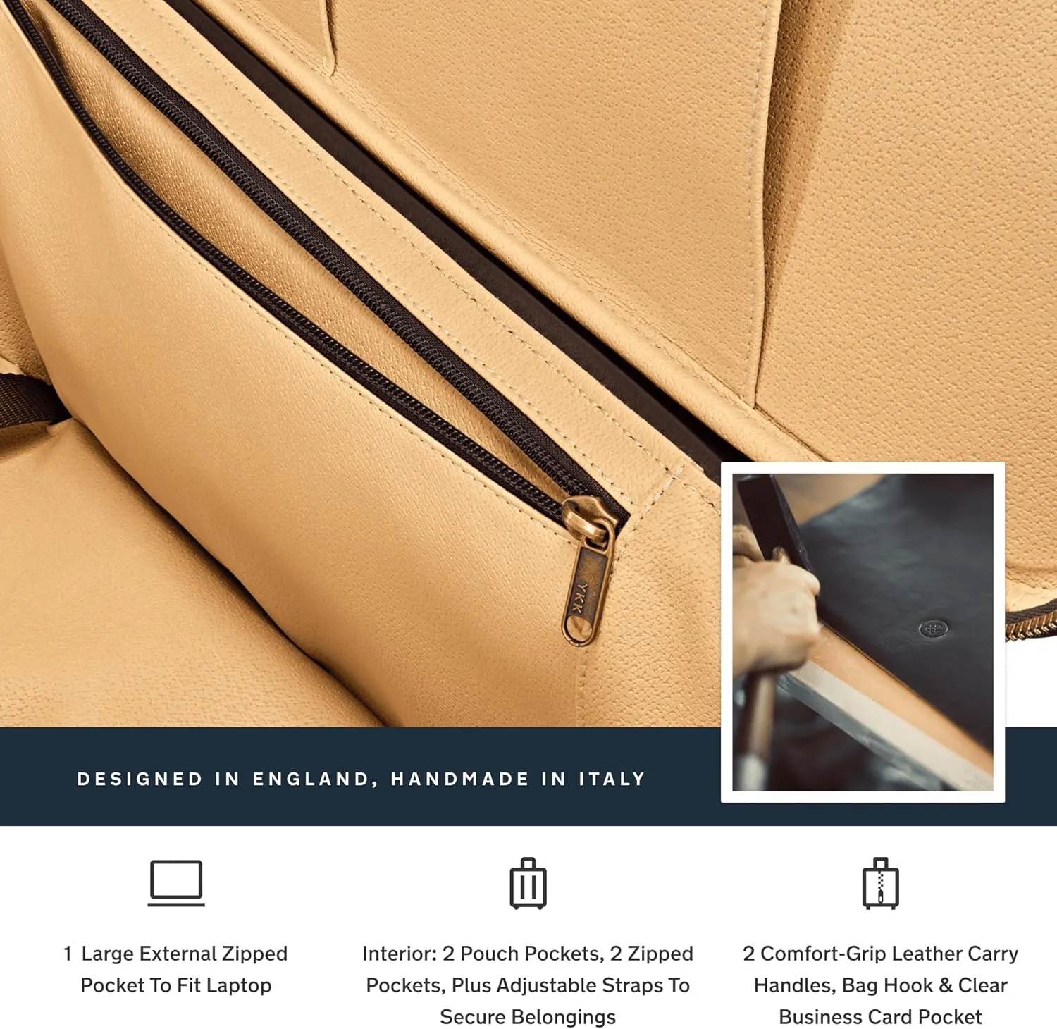 Maxwell Scott - Personalized Luxury Leather Wheeled Rolling Trolley Case Luggage - The Piazzale - Dark Brown